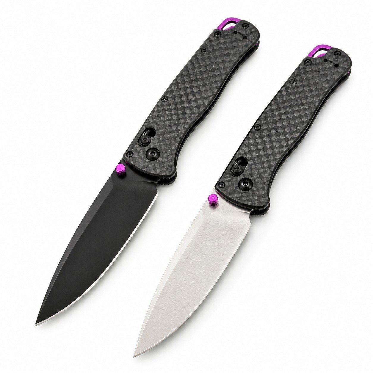 Carbon Fiber Pins Folding Knife